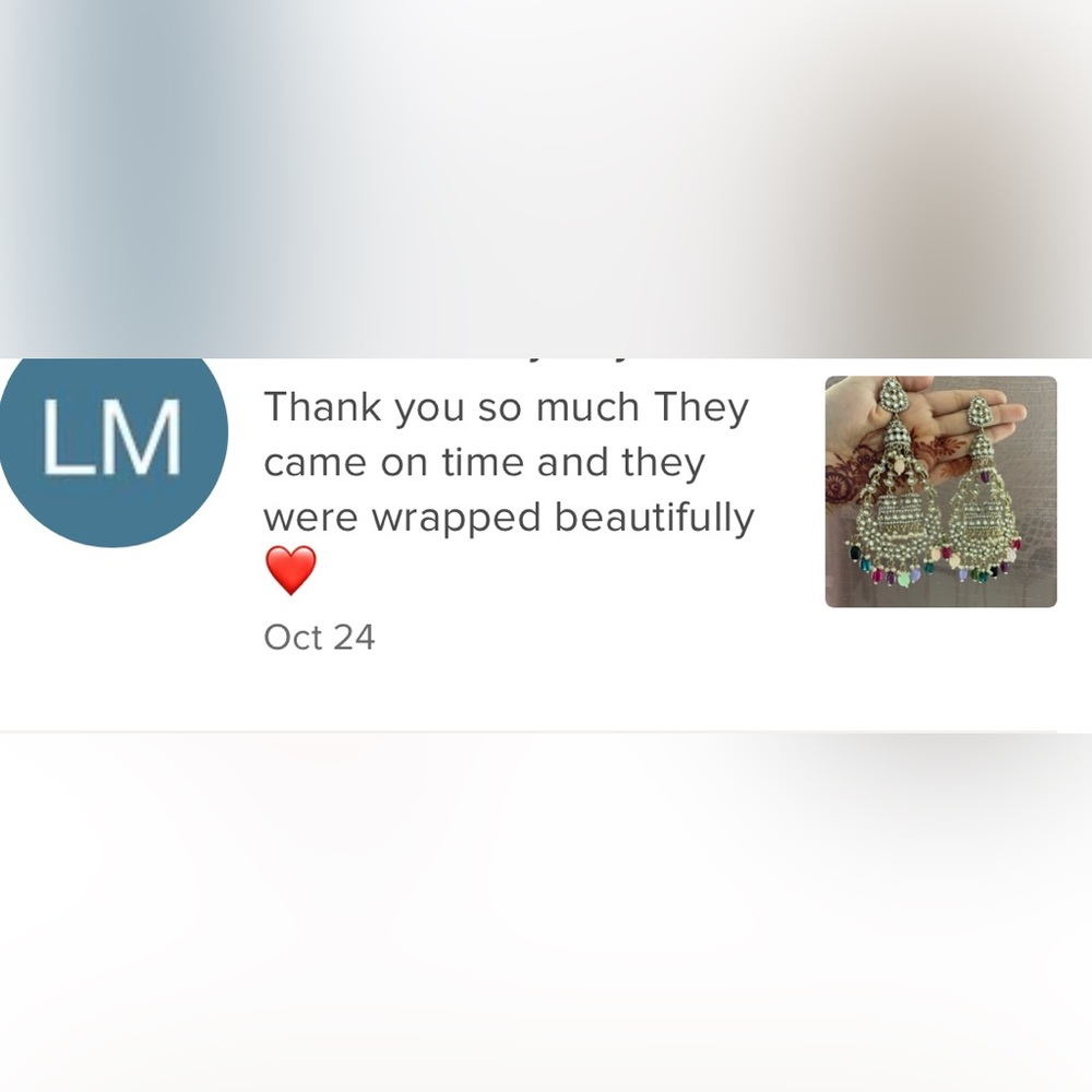 EID SALE ACCEPTING ALL REASONABLE OFFERS 
❗️ Indian earrings - Picture 5 of 6